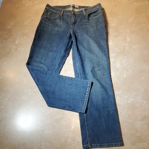 Levis Signature Low Rise Straight Leg Jeans 12 S